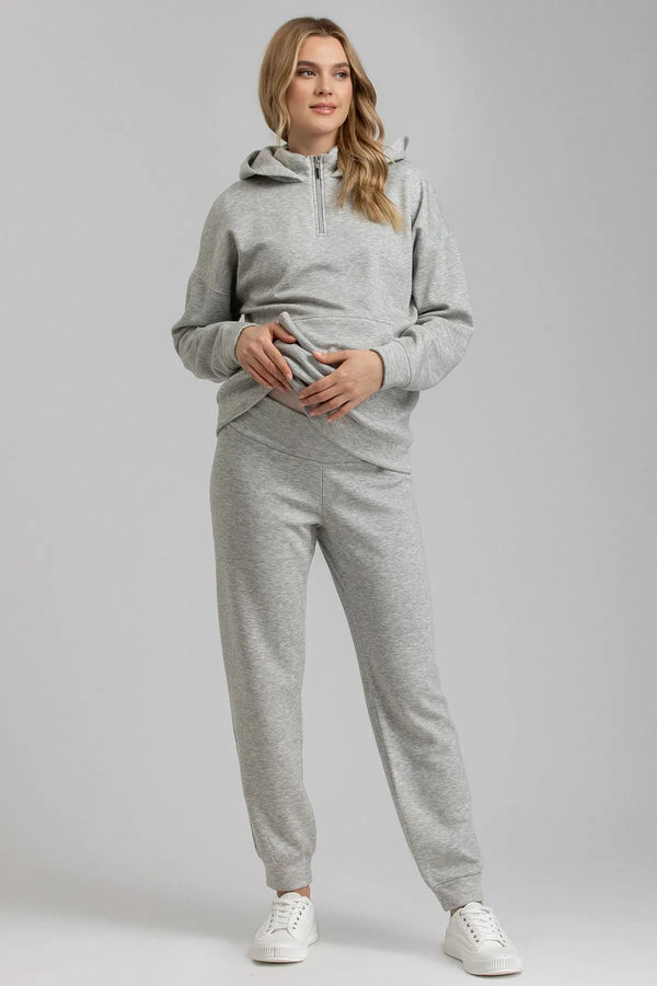 EASY JOGGER | Pantalone Premaman Sportivo Grigio