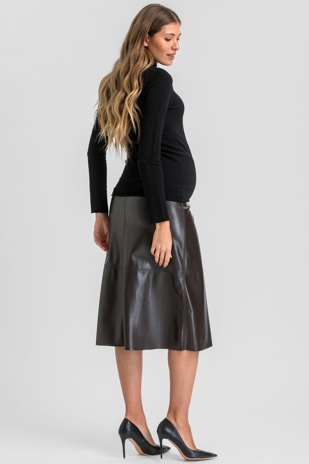 ISOTTA | Black Maternity Top