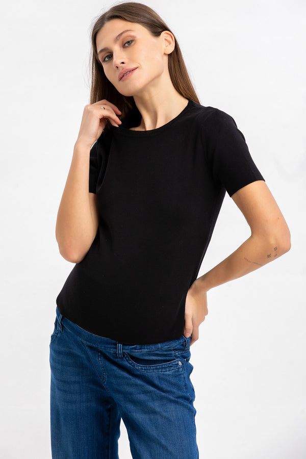 Maglia premaman nera