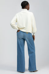 WIDE LEG WA02 | Wide Leg Maternity Jeans