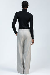 BRADLEY | Grey Trousers in Viscose