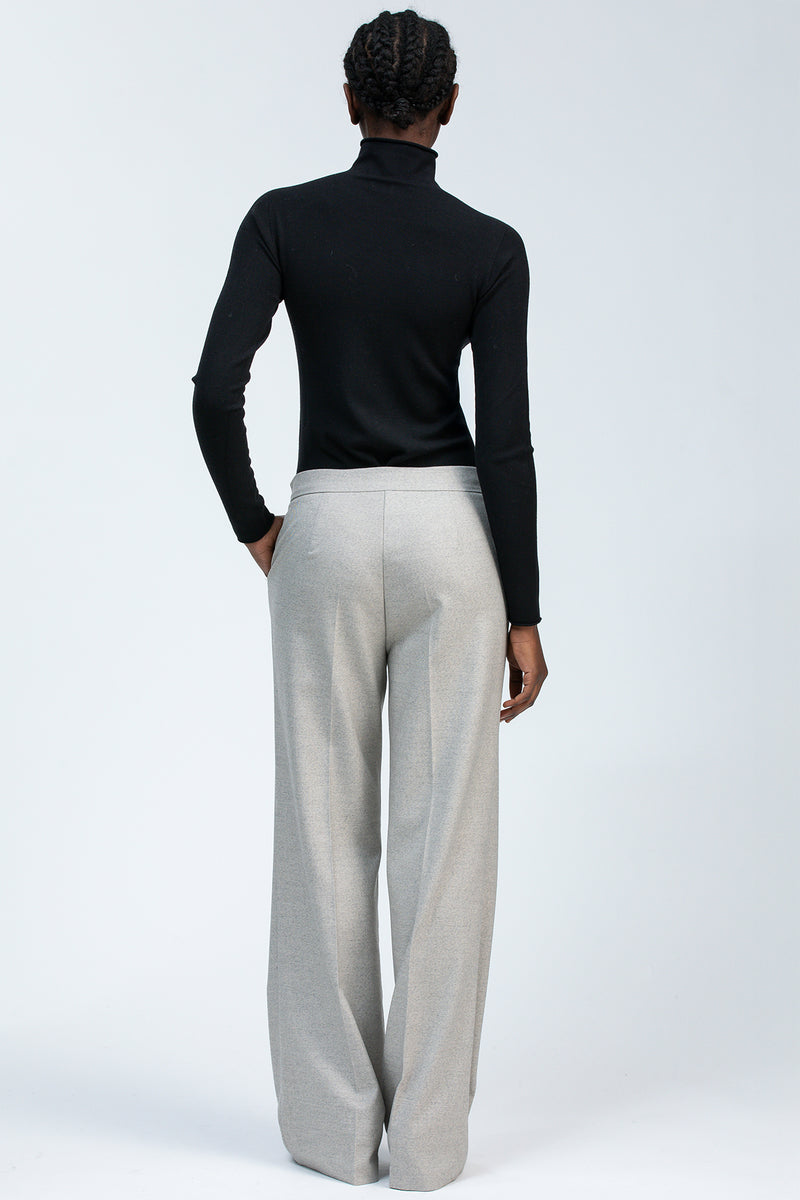 BRADLEY | Grey Trousers in Viscose
