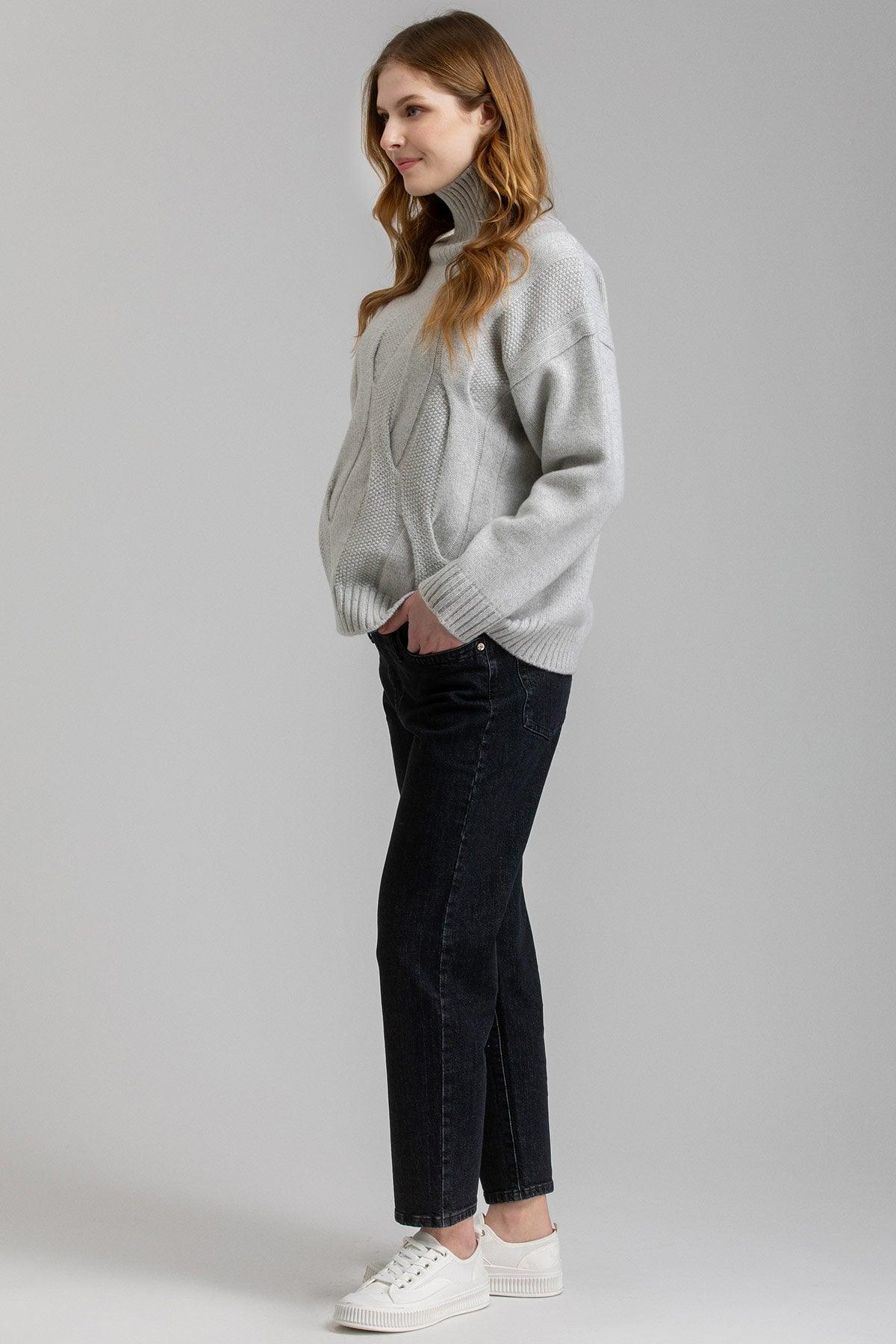 TAPERED MUM JEANS W999 | Straight Leg Maternity Jeans