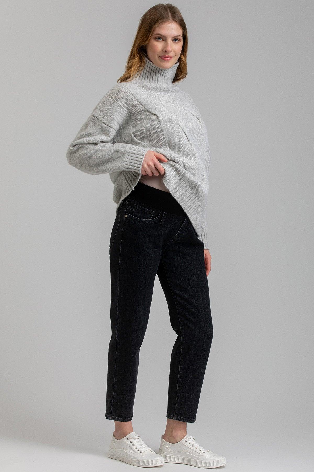TAPERED MUM JEANS W999 | Straight Leg Maternity Jeans