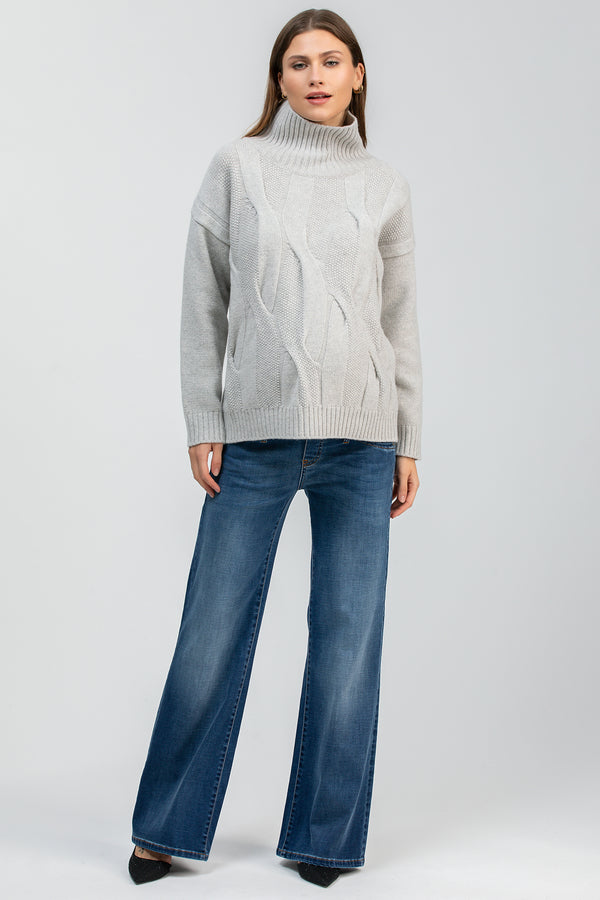 WIDE LEG WH18 | Jeans Premaman a Gamba Larga