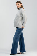 WIDE LEG WH18 | Jeans Premaman a Gamba Larga
