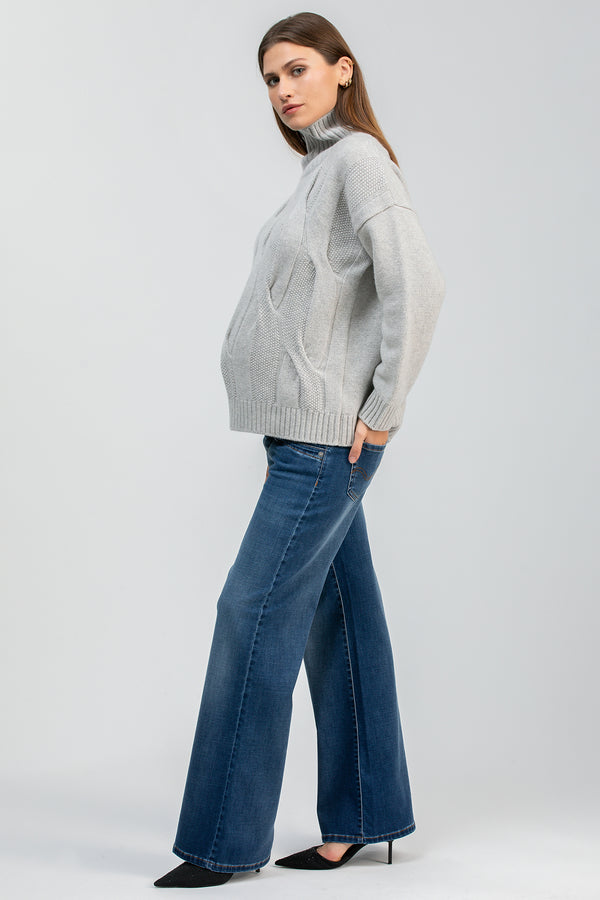 WIDE LEG WH18 | Jeans Premaman a Gamba Larga