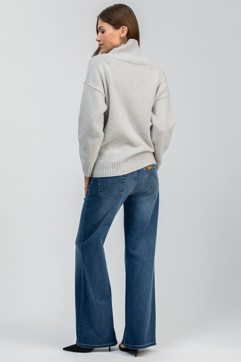 WIDE LEG WH18 | Jeans Premaman a Gamba Larga