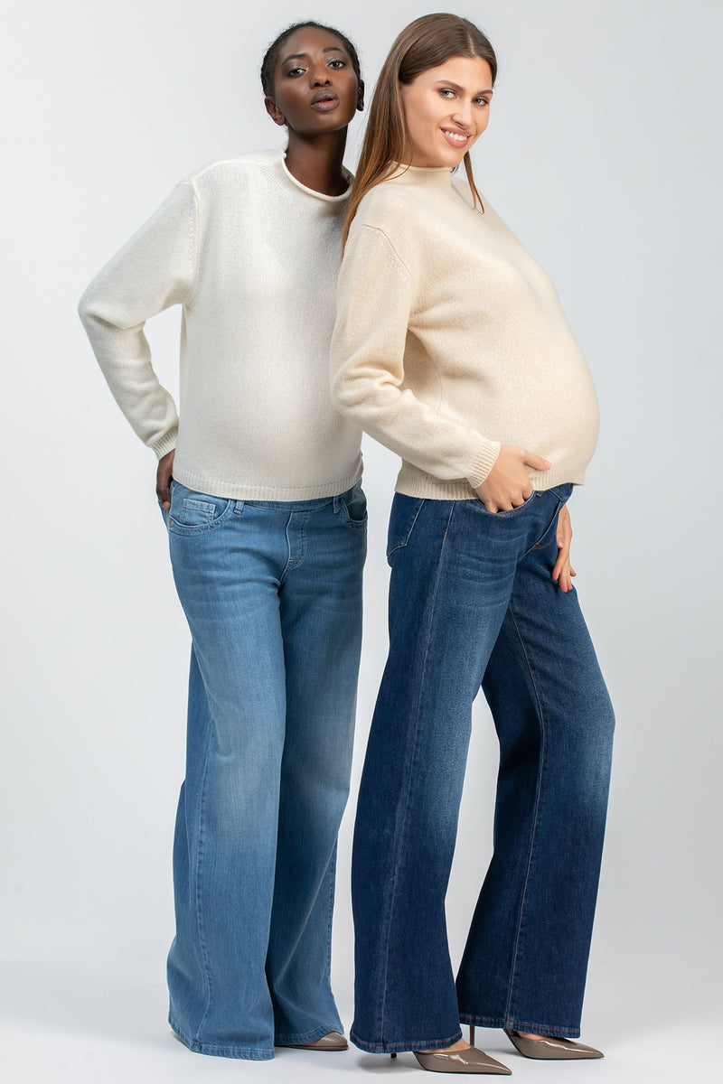 WIDE LEG WA02 | Wide Leg Maternity Jeans