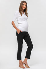 ELWOOD | Maternity Stretch Pants in Black