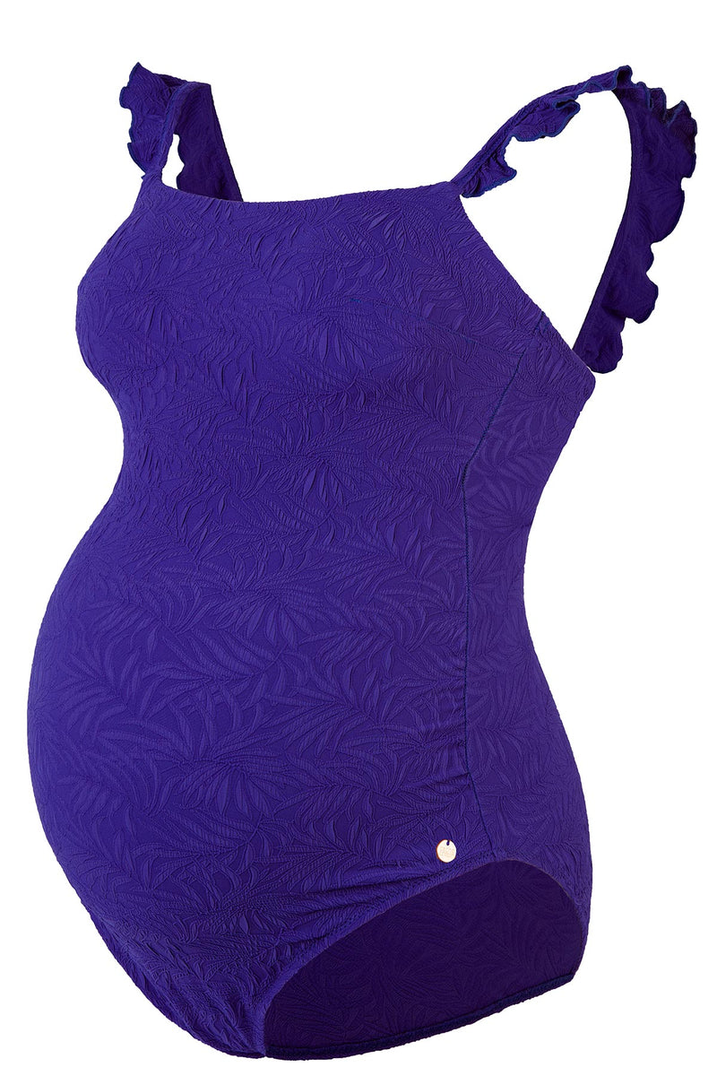 MALDIVES | Purple Maternity Swimsuit