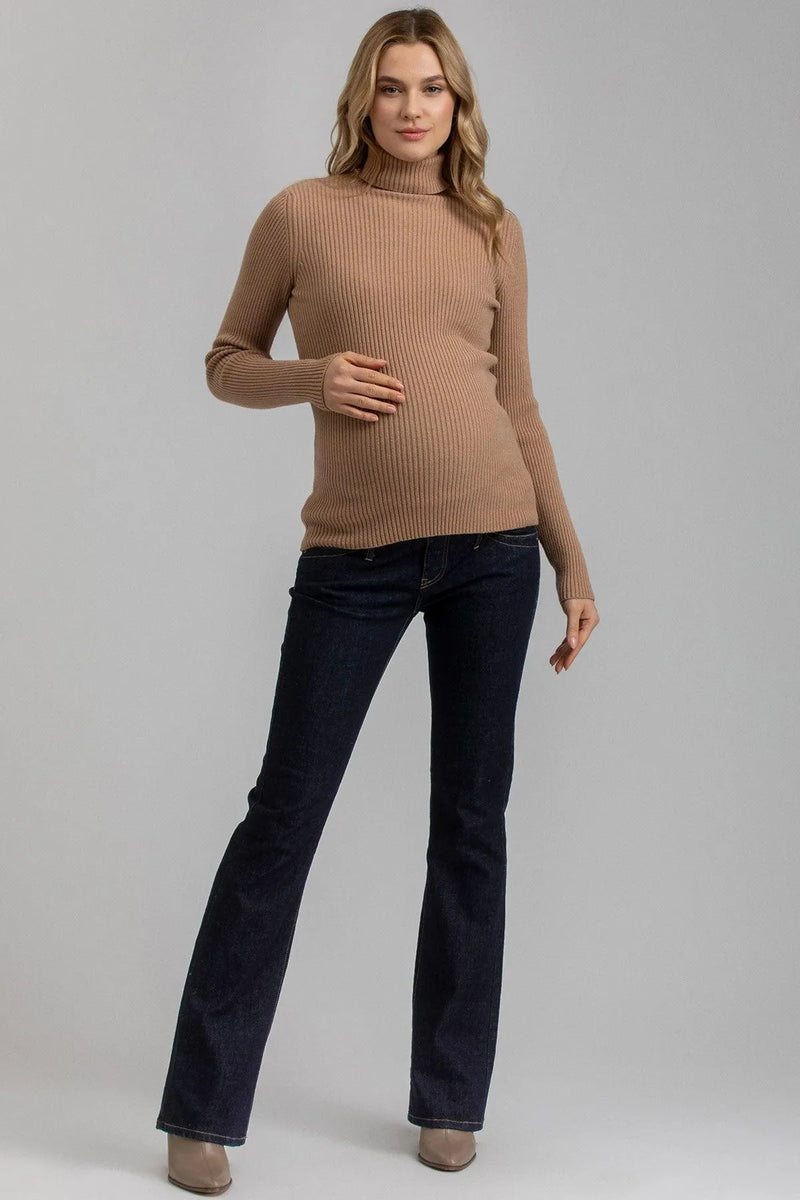 SLIM BOOTCUT WB92 | Jeans Premaman Blu Scuro con Gamba Leggermente Svasata - Pietro Brunelli