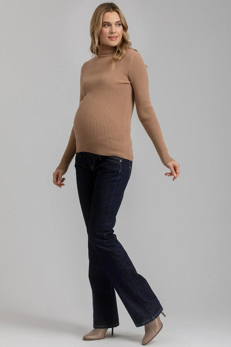 SLIM BOOTCUT WB92 | Jeans Premaman Blu Scuro con Gamba Leggermente Svasata - Pietro Brunelli