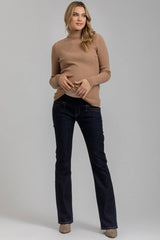 SLIM BOOTCUT WB92 | Jeans Premaman Blu Scuro con Gamba Leggermente Svasata - Pietro Brunelli
