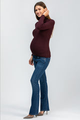 AURORA | Maglia Premaman Bordeaux a Costine