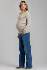 DAD JEANS WB33 | Jeans Premaman a Gamba Larga - Pietro Brunelli