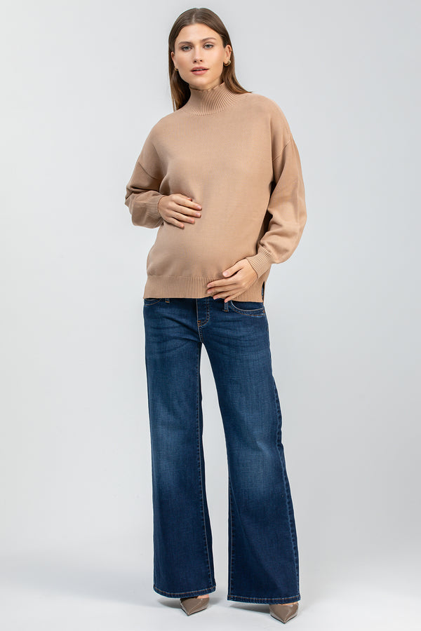WIDE LEG WH51 | Jeans Premaman a Gamba Larga