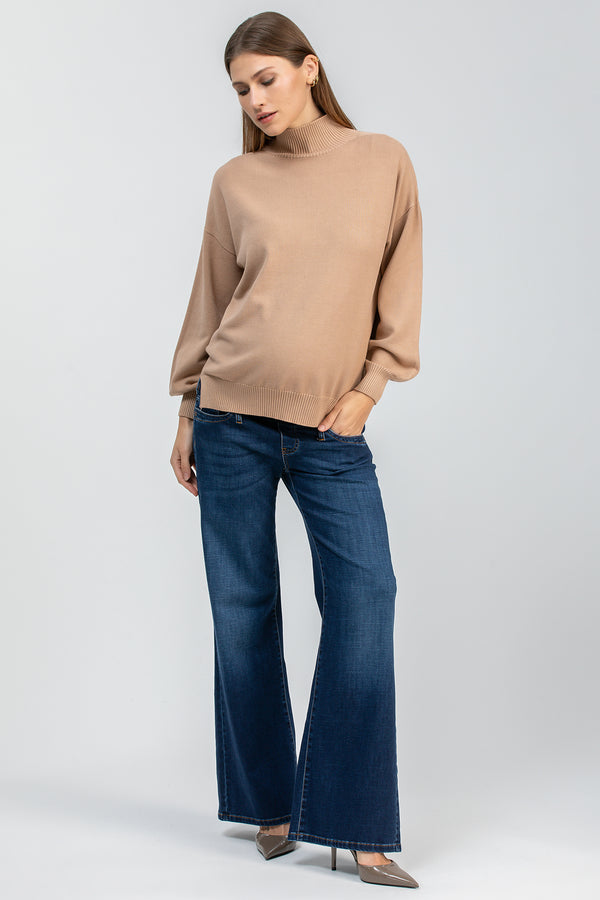 WIDE LEG WH51 | Jeans Premaman a Gamba Larga