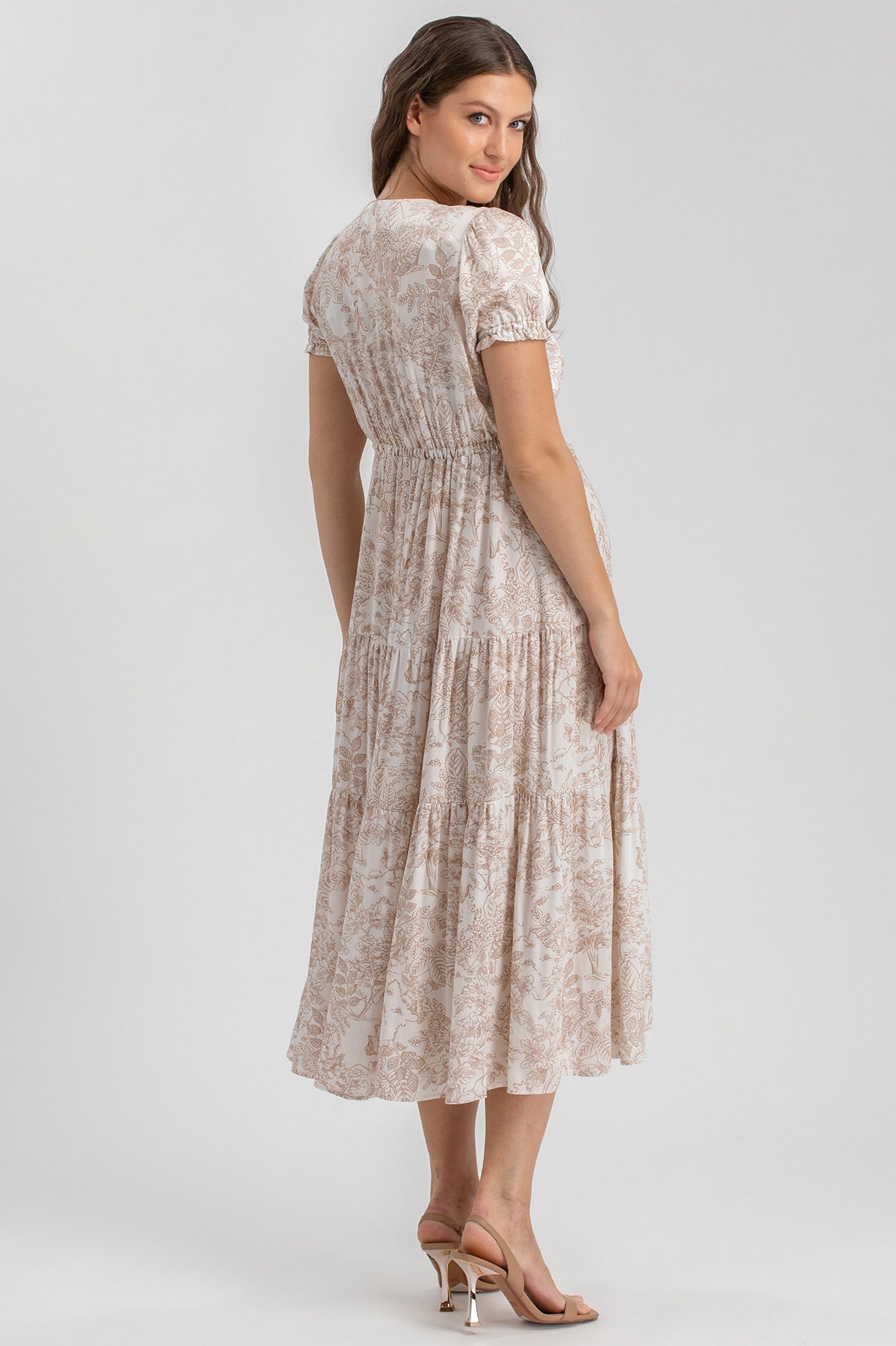 BELLA QE31 | Abito Premaman e Allattamento a Balze