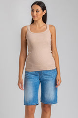 BAGGY SHORTS | Bermuda Shorts Premaman in Denim - Pietro Brunelli