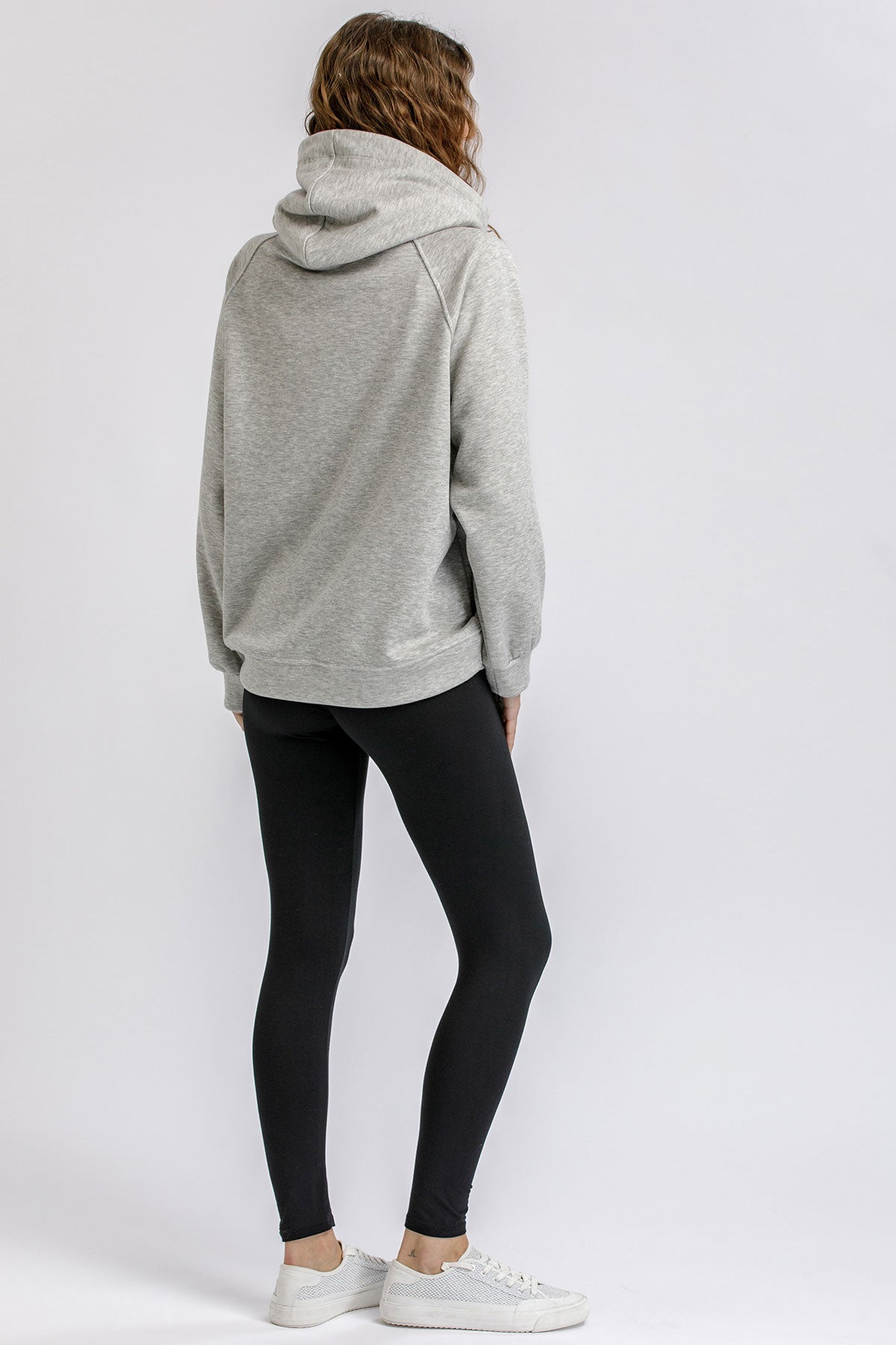 ZACK | Black Maternity Leggings in Soft Bamboo Jersey