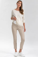 ELWOOD | Maternity Stretch Pants in Beige