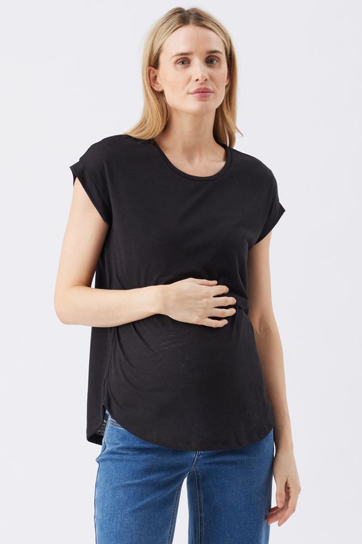 ZIGGY | Maglia Premaman e Allattamento Nera