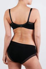 Black maternity underwear 