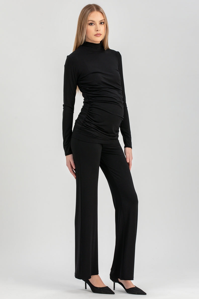 TRAVIS | Black Maternity Leggings