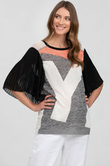 JANE | Maternity Shirt with Pleated Sleeves