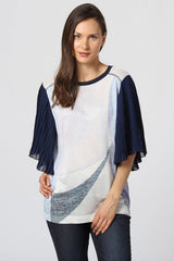 JANE | Maglia Premaman con Maniche a Pieghe