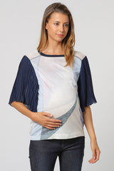 JANE | Maglia Premaman con Maniche a Pieghe