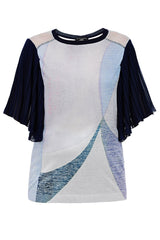 JANE | Maglia Premaman con Maniche a Pieghe