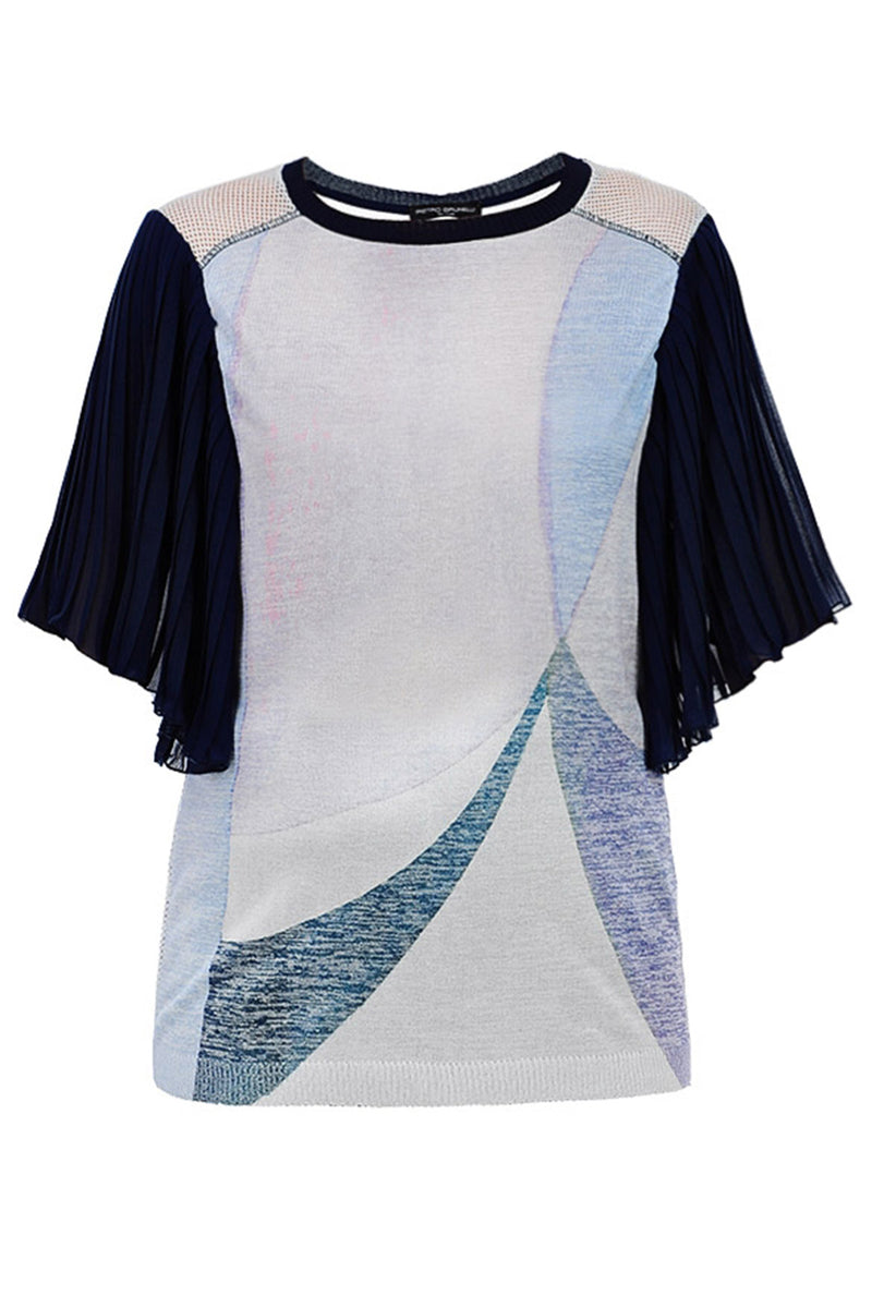 JANE | Maglia Premaman con Maniche a Pieghe