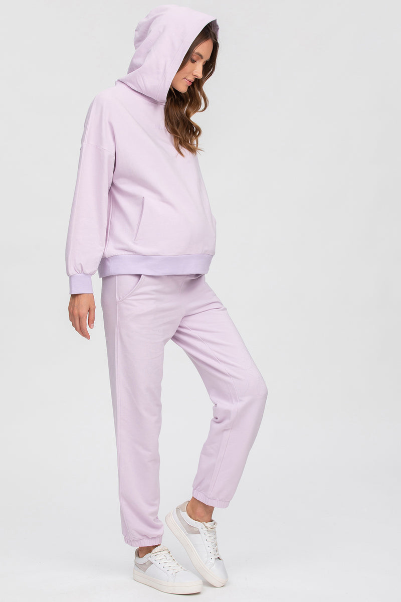 THE COZY TRACKSUIT | Tuta Premaman Lavanda