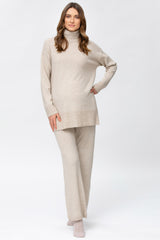 Tuta Premaman Beige in Lana e Cashmere