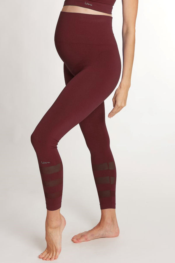 WOMA | Leggings Premaman Sportivi Prugna