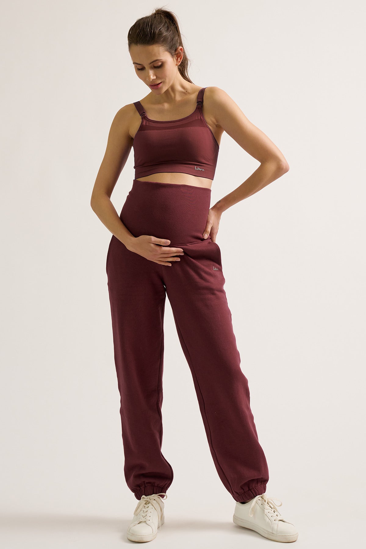 WOMA | Plum Maternity Jogger Pants
