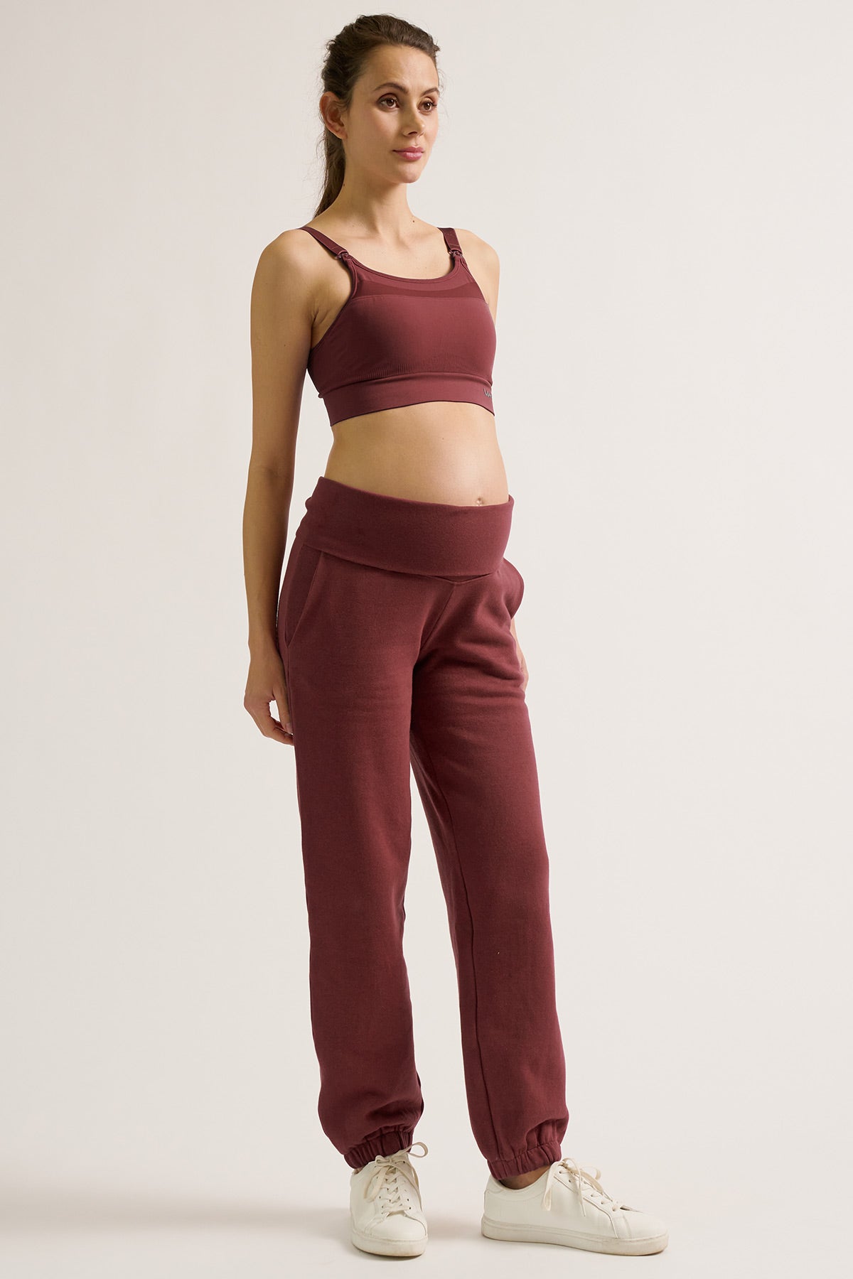 WOMA | Plum Maternity Jogger Pants