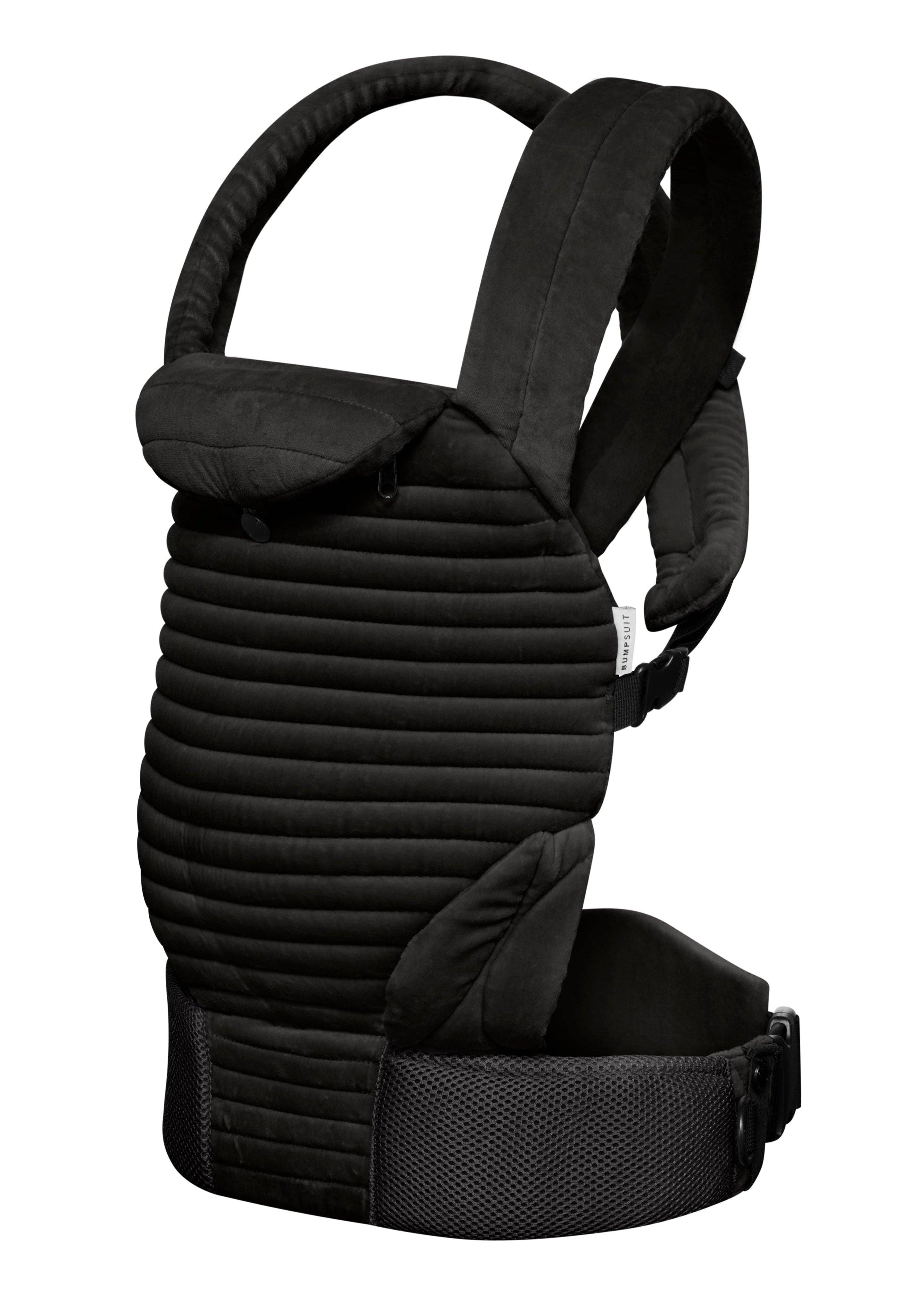 THE ARMADILLO | Black Velvet Baby Carrier