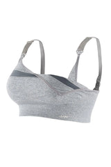 WOMA | Reggiseno Sportivo Premaman e Allattamento Grigio - Pietro Brunelli