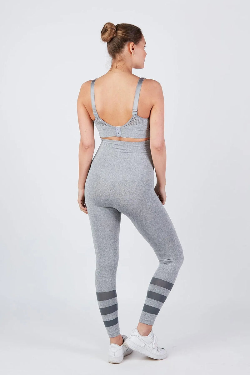 WOMA | Leggings Premaman Sportivi Grigi - Pietro Brunelli