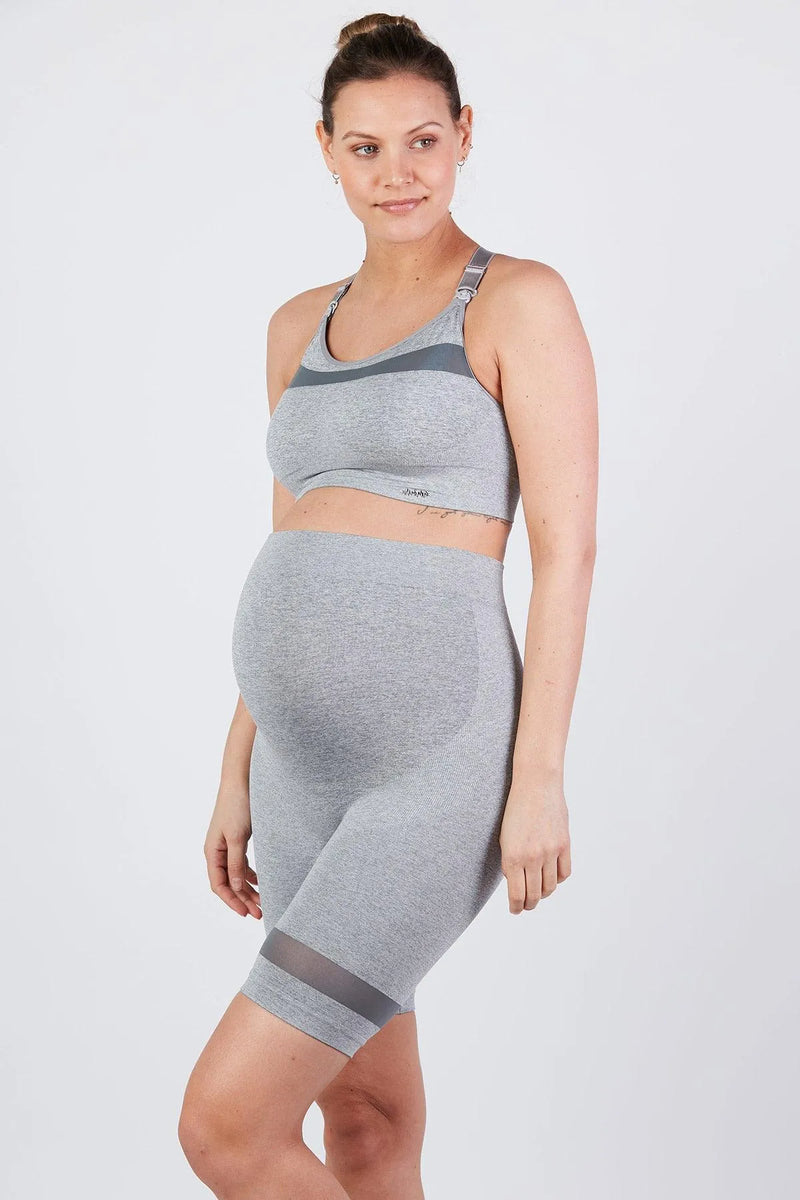 WOMA | Shorts Premaman Sportivi Grigi - Pietro Brunelli
