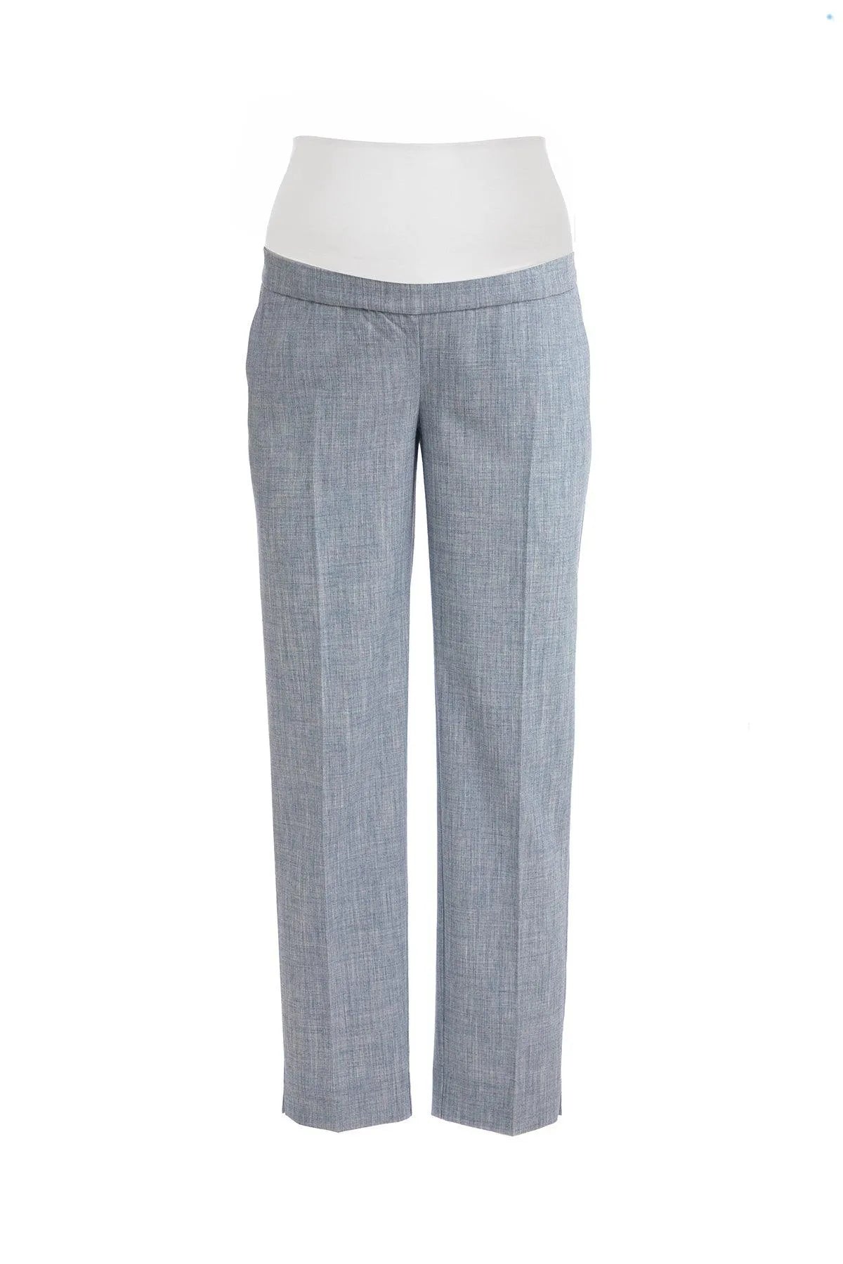 KATE | Pantalone Premaman da Ufficio Azzurro - Pietro Brunelli