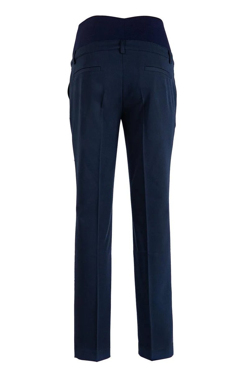 HARRY | Pantalone Premaman Slim Fit da Ufficio Blu - Pietro Brunelli