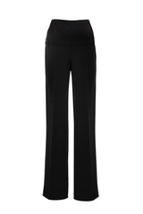 FREDDIE | Black Straight Leg Maternity Pants