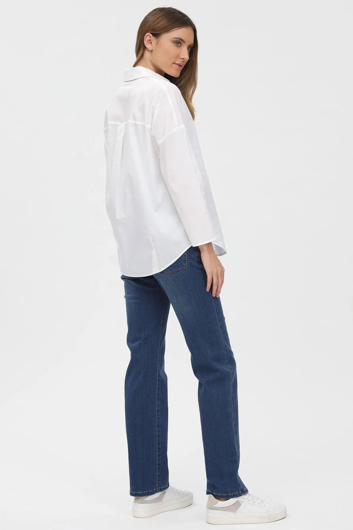 PERFECT STRAIGHT W010 | Jeans Premaman con Gamba Dritta - Pietro Brunelli