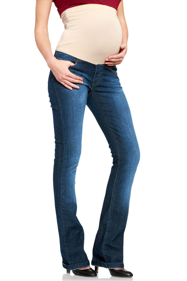 SEEMLESS SKIN W501 | Ripped Maternity Jeans