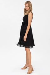 TAMIGI | Abito Premaman in Chiffon Nero - Pietro Brunelli