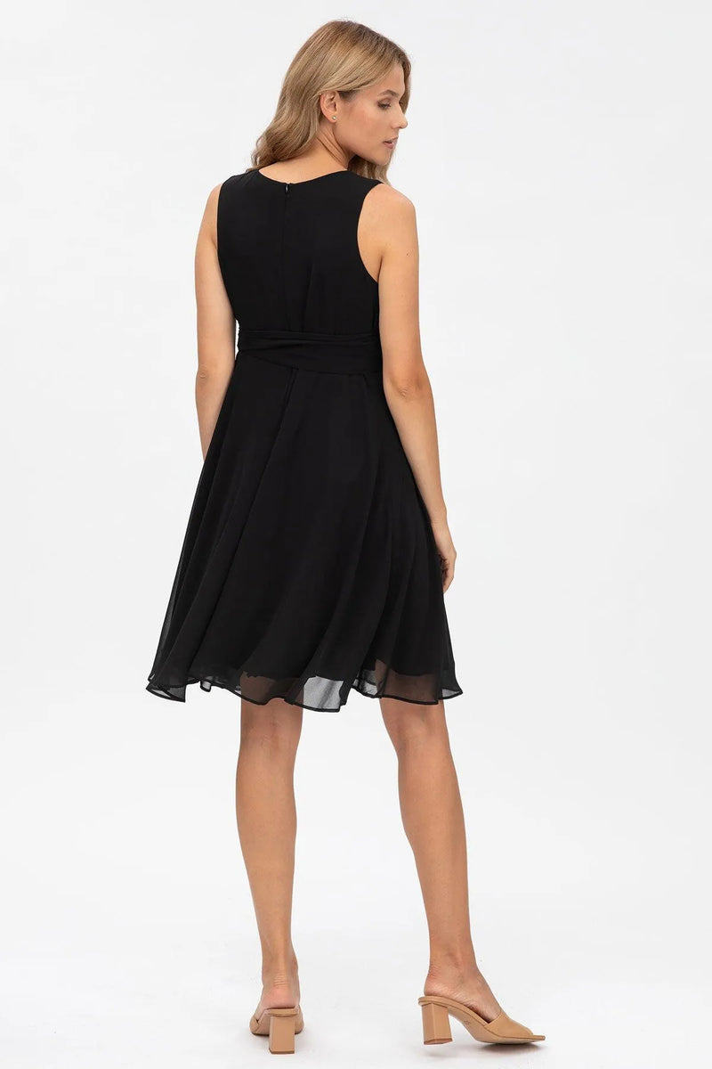 TAMIGI | Abito Premaman in Chiffon Nero - Pietro Brunelli